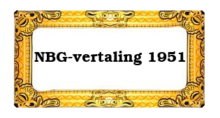 NBG-vertaling 1951